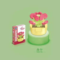 Конструктор Magic Blocks "Цветок" 54 детали (модель 25-102)