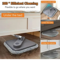 Система для уборки с ведром Mop K10 (2 насадки из микрофибры)