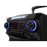 Акустическая переносная колонка ZXX-9292 60Вт 2x10"