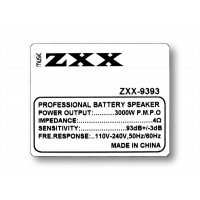 Акустическая переносная колонка ZXX-9393 80Вт 15"
