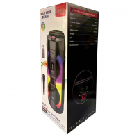 Колонка музыкальная портативная Bluetooth ZQS-6232, 2*6,5"