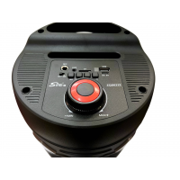 Колонка музыкальная портативная Bluetooth ZQS-6232, 2*6,5"