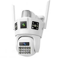 IP-камера видеонаблюдения SD39 (2 объектива, 4G, APP V380pro)