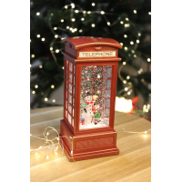 XMAS Новогодний ночник "Телефонная будка" WDL-2102B