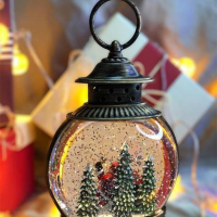 XMAS Новогодний ночник «Винтажный фонарь» WDL-2103A