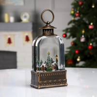 XMAS Новогодний ночник «Винтажный фонарь» WDL-23013E