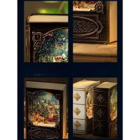 XMAS Новогодний ночник «Книга» WDL-24023A
