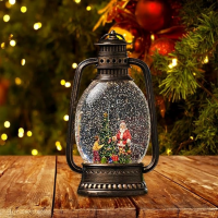 XMAS Новогодний ночник «Винтажный фонарь» WDL-24028A (27,9 см)