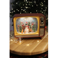 XMAS Новогодний ночник «Ретро телевизор» WDL-24034B (17,1 см)