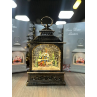 XMAS Новогодний ночник «Винтажный фонарь» WDL-24072D (21 см)