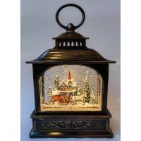 XMAS Новогодний ночник «Винтажный фонарь» WDL-24072D (21 см)