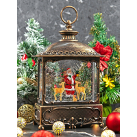 XMAS Новогодний ночник «Винтажный фонарь» WDL-24073A (27 см)