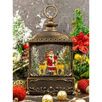 XMAS Новогодний ночник «Винтажный фонарь» WDL-24073A (27 см)