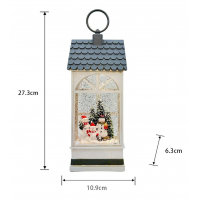 XMAS Новогодний ночник «Фонарь» WDL-24074B (27,3 см)
