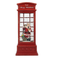 XMAS Новогодний ночник «Телефонная будка» WDL-25002A (25 см)
