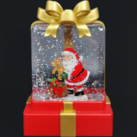 XMAS Новогодний ночник «Подарок» WDL-25010A (17,9 см)