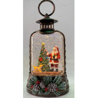 XMAS Новогодний ночник винтажный фонарь WDL-25011A (20,5 см)