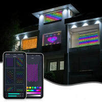 SMART Гирлянда штора SFK 07 2×2 м, 400 LED, управление через приложение и пульт