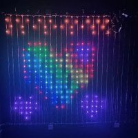 SMART Гирлянда штора SFK 07 2×2 м, 400 LED, управление через приложение и пульт