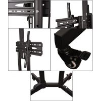 Напольное крепление-стойка для телевизора 32–70" TV CART 1500