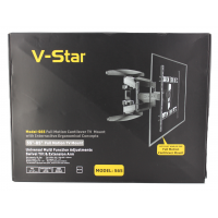 Поворотное настенное крепление для ТВ 55–85" V-Star S65