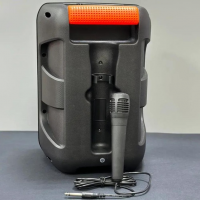 Портативная колонка SPS 8148 с микрофоном и подсветкой