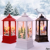 Ночник «Рождественский фонарь» с LED-свечой (13 см)