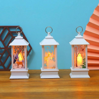 Ночник «Рождественский фонарь» с LED-свечой (13 см)