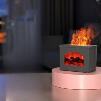 Увлажнитель-аромадиффузор воздуха «Камин» с подсветкой Fireplace Humidifier 915