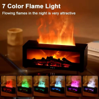 Увлажнитель-аромадиффузор воздуха «Камин с пламенем» Flame Fireplace Aroma Diffuser A4