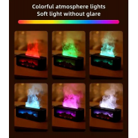 Увлажнитель-аромадиффузор воздуха «Камин с пламенем» Flame Fireplace Aroma Diffuser A4