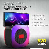 Портативная колонка SPS LX-01 с RGB-подсветкой и подставкой