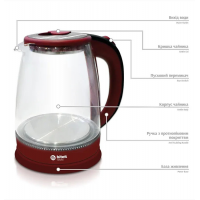 Электрический чайник BITEK BT-3110, 1,8 л Электрический чайник BITEK BT-3110, 1,8 л