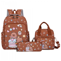 Рюкзак КАПИБАРА, 3в1 коричневый, ткань оксфорд (25-76) Рюкзак КАПИБАРА, 3в1 коричневый, ткань оксфорд (25-76)