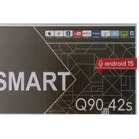 Телевизор Smart TV Q90 42S 42" (4K UHD, Android 15, 2/16, Wi-Fi)