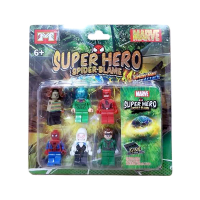 Набор фигурок Marvel Lego, 6 персонажей (1178) Набор фигурок Marvel Lego, 6 персонажей (1178)