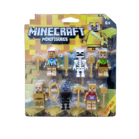 Набор фигурок Minecraft, 6 персонажей (22635) Набор фигурок Minecraft, 6 персонажей (22635)