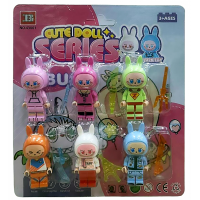 Набор фигурок Labubu (6 шт) 43001 Набор фигурок Labubu (6 шт) 43001