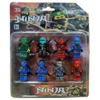 Набор фигурок Ниндзя LEGO (8 шт) 33601
