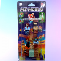 Набор минифигурок Minecraft LEGO (4 шт) 4011 Набор минифигурок Minecraft LEGO (4 шт) 4011