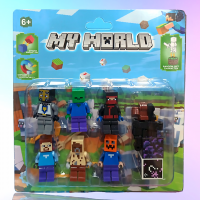 Набор минифигурок Minecraft (6 шт) 4015 Набор минифигурок Minecraft (6 шт) 4015
