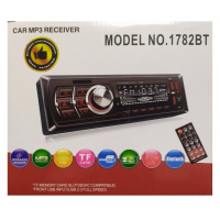 Автомагнитола MP31782, Bluetooth, 1DIN, 