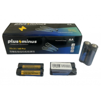 Батарейки Plus Minus AA LR6 Alkaline, 1.5 В, 2 шт в спайке (PM-2LR06) Батарейки Plus Minus AA LR6 Alkaline, 1.5 В, 2 шт в спайке (PM-2LR06)