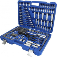 Набор инструментов в кейсе для ремонта авто и дома, 216 предметов