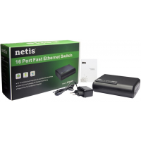 Коммутатор сетевой Netis ST3116P, 16 портов
