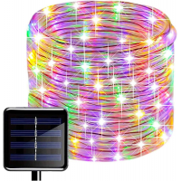 Гирлянда светодиодная уличная «Трубка», 10 м, 100 LED, мультицвет, 