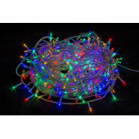 Гирлянда светодиодная нить на белом проводе, 45 м, 800 LED, мультицвет, от сети