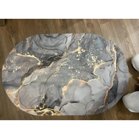 Коврик для ванной диатомитовый, "Мрамор" овальный, 38×58 см Коврик для ванной диатомитовый, "Мрамор" овальный, 38×58 см