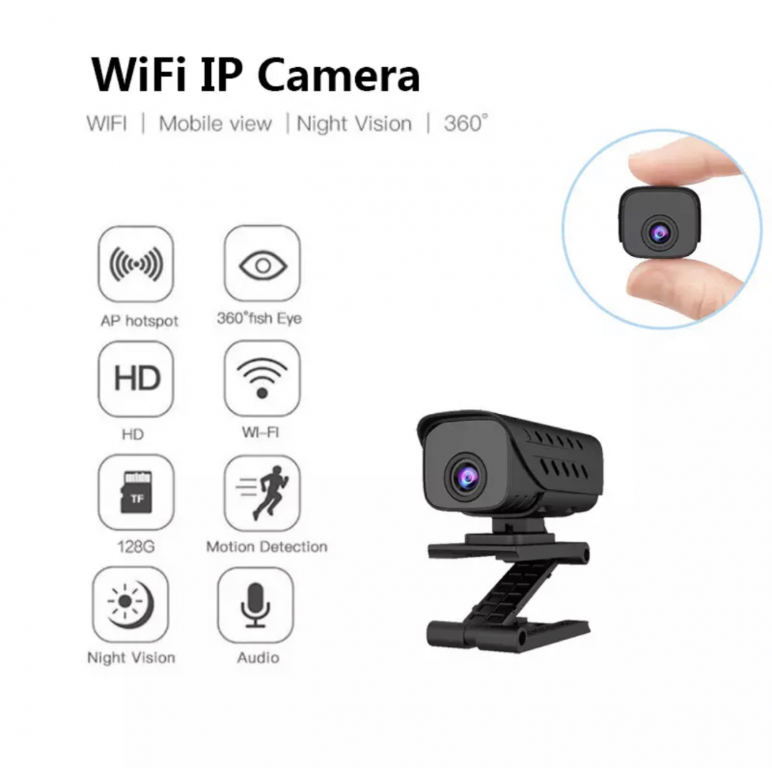 Купить Wi-Fi IP мини камера 1080P Full HD в Украине. Самая низкая цена на  Wi-Fi IP мини камера 1080P Full HD