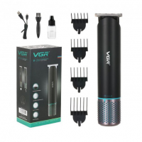 Машинка для стрижки волос и бороды VGR V-250 с 4 насадками 5W для стрижки на 3-12 мм